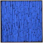 Marcos Coelho Benjamim Caixa de Pedras Azuis Pedra pintada 34 x 34 x 7 cm.