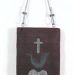 Rodrigo Braga Coração Coração em madeira e chumbo 83 x 28 x 7cm, sem data