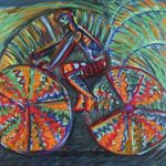 Rubens Gerchman Fast Bike no Coqueiro OST 70 x 100 cm, 2005