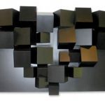 Negro-Negro Acrílica sobre madeira 80 x 160 cm, 2007