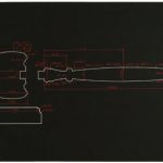 José Damasceno Meta auction plan Serigrafia – 100 exemplares 40 x 70 cm, 2004