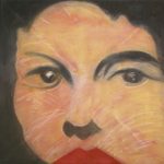 Mona – Lou Pastel e acrílica sobre tela 160 x 160 cm, 1975