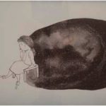 Thais Beltrame Memória Distante Nanquim e Aquarela sobre papel 17 x 25 cm, 2009