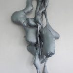 Gabriela Maciel Made in China # 1 Escultura de plástico flexível, acrilon e tinta vinílica 250 x 120 x 65 cm, 2012.