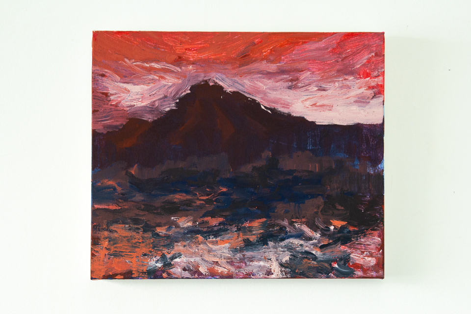Pintura 340, Acrílica e Guache sobre tela, 42 x 50 cm, 2019