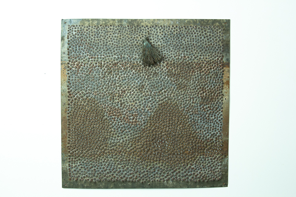 Placa, Zinco e Ferro, 35 x 35 cm, 2000