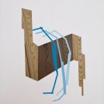 James Kudo, Sem Título, Acrílica sobre tela, 60 x 50 cm, 2016.