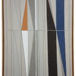 Júlio Villani, Meio Dia, Acrílica, Carvão e Caulim sobre tela, 130 x 97 cm, 2017