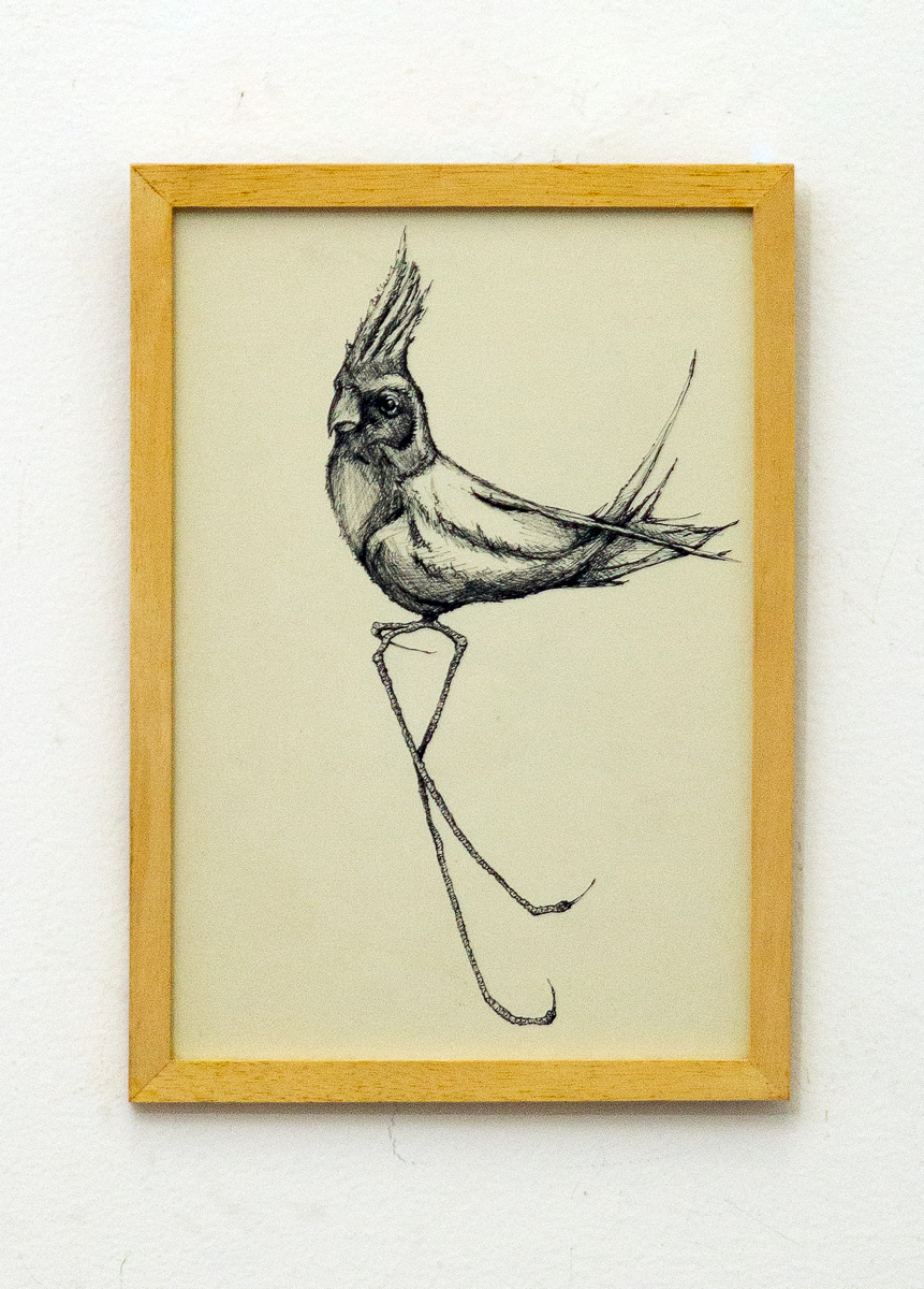 Vítor Mizael, Nanquim sobre papel, 21 x 31 cm, 2015