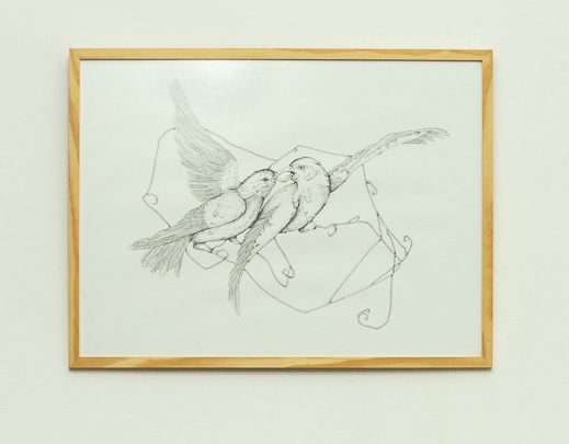 Vítor Mizael, Sem título, Nanquim sobre papel, 56 x 75 cm, 2016-18