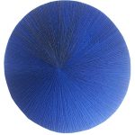 Marcos Coelho Benjamim, Roda Azul, zinco oxidado pintado em azul, 110 cm de diâmetro.