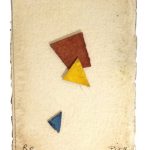Arthur Piza, BP 3, Aquarela e colagem sobre papel tourchon, 9 x 7 cm
