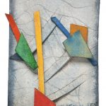 Arthur Luiz Piza, 461, Aquarela e Colagem, 12 x 8,5 cm