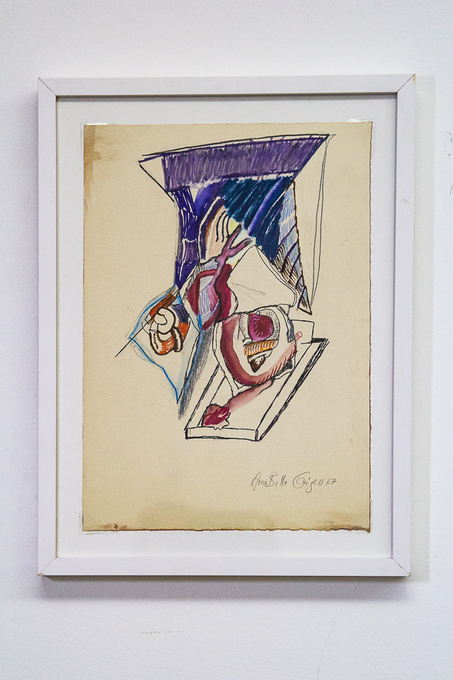 Vicerais, Guache e nanquim sobre papel, 36 x 26 cm, 1967