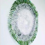 Mandala de Cores, 90 x 90 x 4 cm