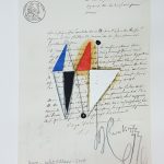 Júlio Villani, Juin, óleo sobre documentos cartoriais, 34,5 x 17,5 cm, 2016.