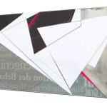 Isabelle Borges, Fold 08.1, Colagem Papel Edding Filme de Impressão Digital, 20 X 40 cm, 2016.
