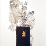 Christus Nobrega, Apêndice VI, Fotografia recortada, acolhida em livro herdado, 70 x 50 cm, 2013.