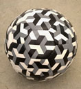 Felipe Barbosa, Cubic Ball, Soccer ball 8.66 in x 8.66 in x 8.66 in, 2012