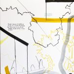Juliana Gontijo, Os Restos da Fogueira, Acrílica, grafite, pastel oleoso e monotipia sobre papel com moldura, 96 x 66 cm, 2019