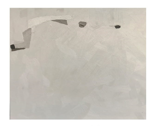 Kika Goldstein, Tonal, Óleo e cera de abelha sobre tela, 50 x 60 cm, 2019